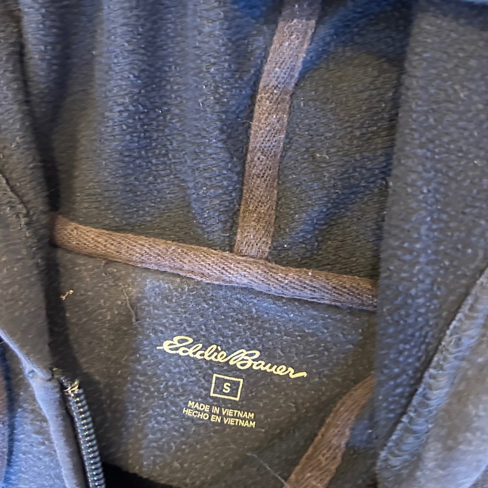 Women's Eddie Bauer Sunset Harbor North Carolina Full Zip Hoodie‎ Size Small - Picture 4 of 9